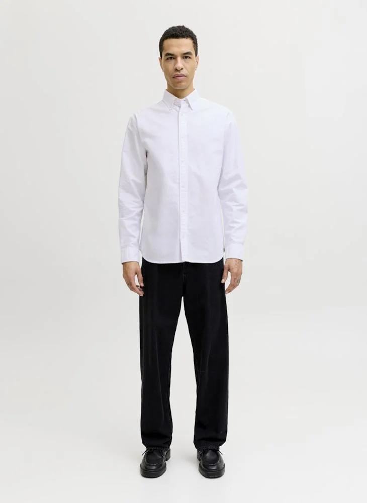 JACK & JONES  Solid Regular Fit Shirt for Men | Best Price UAE
